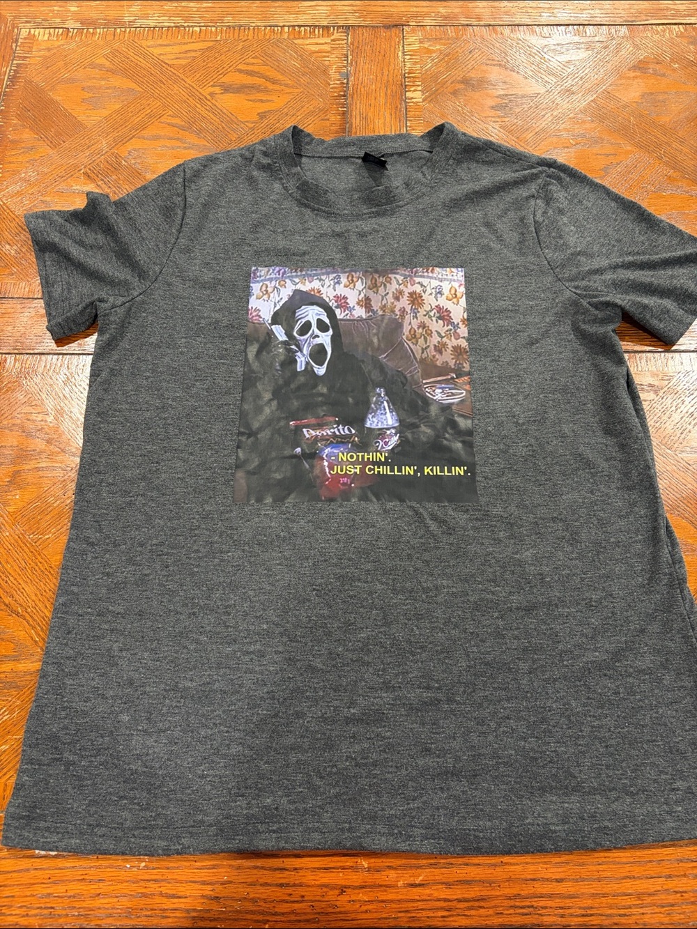 Gildan Dark Gray Short Sleeve Graphic Tee
